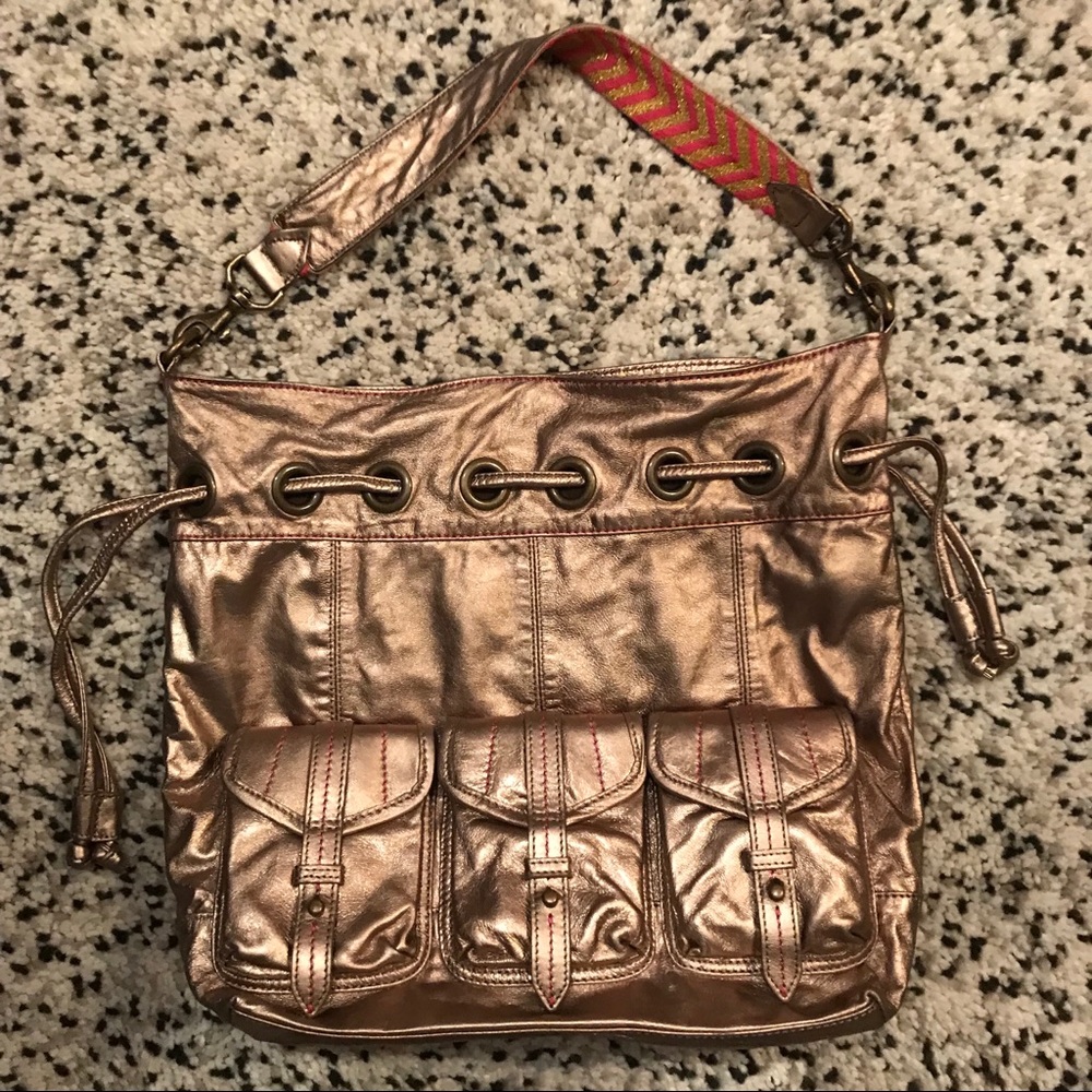 Plenty by Tracy Reese Bronze Leather Purse
